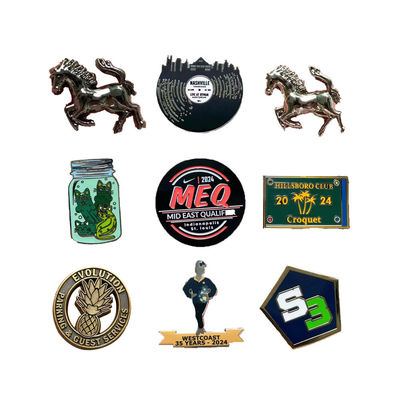 Купить Окрашенные черные металлические лапельные штифты для ультрафиолетовой печати online manufacture