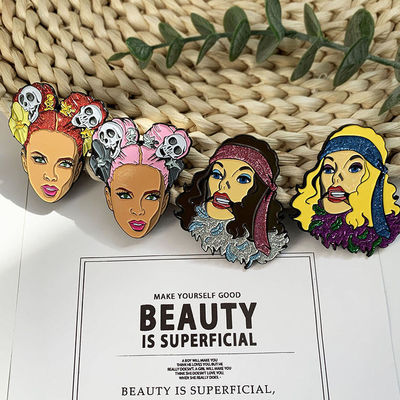 Купить Красивый значок металлического логотипа дизайн металлических ремесел на заказ эмалевый штифт жесткий эмалевый штифт online manufacture