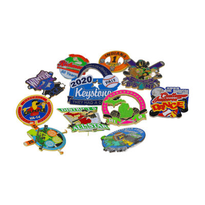 Купить Настроенные мягкие эмалевые лапельные булавки 1,5 дюйма Металлические значки online manufacture