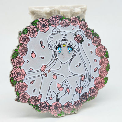 Купить Оптовая брошка оптом на заказ Круглый мягкий жесткий эмалированный металлический магнитный значок Лапельный штифт с картой поддержки online manufacture