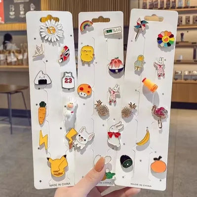 Купить Красивый готовый запас металл логотип дизайн настройки лапель штифты производитель металл настройки эмалированный штифт online manufacture