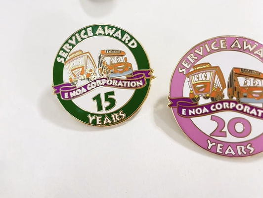 Купить Заказной значок из твердой эмали толщиной 1,5 мм с застежкой-бабочкой для деловых подарков online manufacture