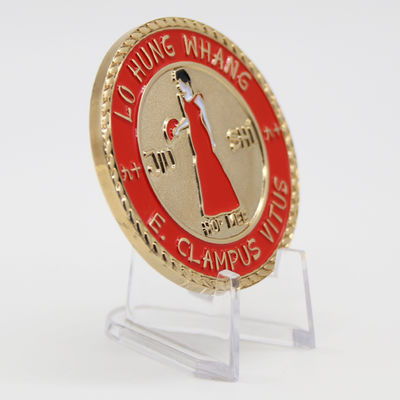 Купить 2 дюйма - 2,5 дюйма Двухсторонняя Монета вызова с античной бронзовой/золотой покрытием и индивидуальным дизайном online manufacture