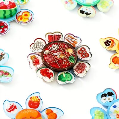 Купить Promotional Acrylic Fridge Magnet Custom Tourism Souvenirs Magnet Anime Acrylic Spinning Magnet Wholesale online manufacture
