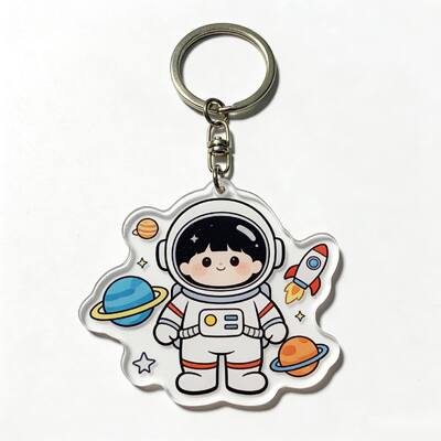 Купить Заказ прозрачный акриловый ключик Милый и красочный животный ключик online manufacture