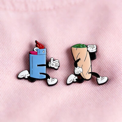 Купить Классные шелковые экраны с печатью металлических лапельных булавок оптом для одежды, аксессуаров и логотипов online manufacture