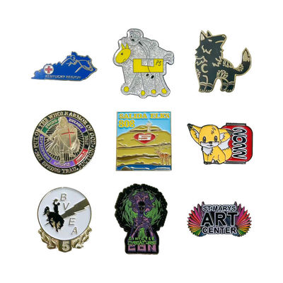 Специальный мягкий эмалированный лапельный штифт с персонализированным логотипом и золотой/серебряной/медной покрытием