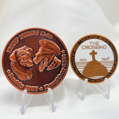 Hot Item Factory Custom Souvenir Золото Серебро Двухтонное покрытие Монета логотип 3D