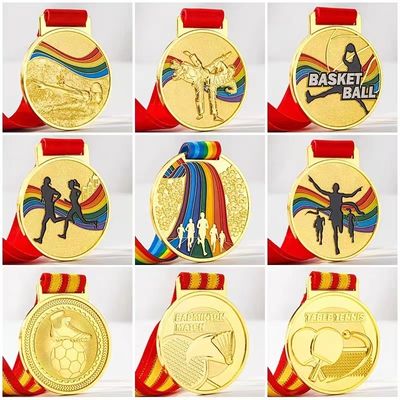 оптовые металлические медали рекламные спортивные медали
