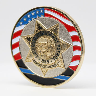 Металлический логотип Монеты на заказ Жесткие 3D эмалированные монеты