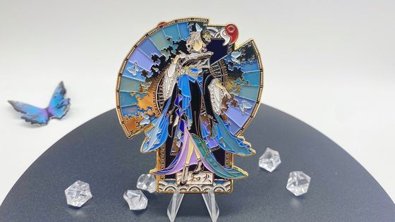 2 мм - 3 мм мексиканские металлические настройки лапель штифты мультфильмы штифты девственная металлическая шляпа штифты значок подарок