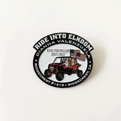 Хорошая цена. Специальные лаппельные штифты - металлические значки с жестким эмалированным покрытием для распознавания сотрудников онлайн