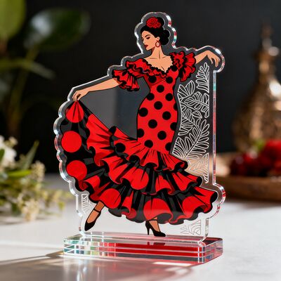 Хорошая цена. Настроенная двусторонняя акриловая стойка Прозрачная вращающаяся табличка Прозрачная акриловая стойка Человекообразный персонаж Настольный орнамент Gif онлайн