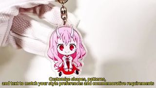 Изготовленный на заказ акриловый брелок Создайте свой собственный дизайн