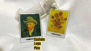 Изготовленные на заказ металлические значки с логотипом для офсетной печати