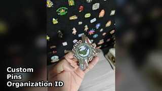 Изготовленные на заказ значки для идентификации организации